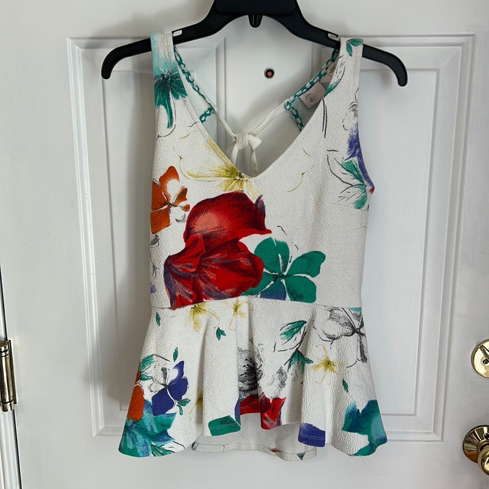 Anthropologie Peplum Top - S